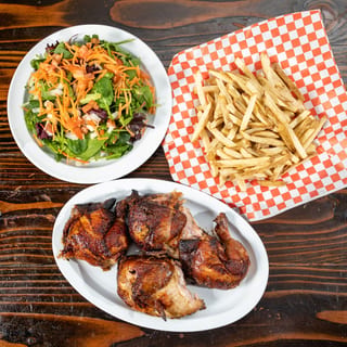 1 Whole Chicken, Two Large Sides Special